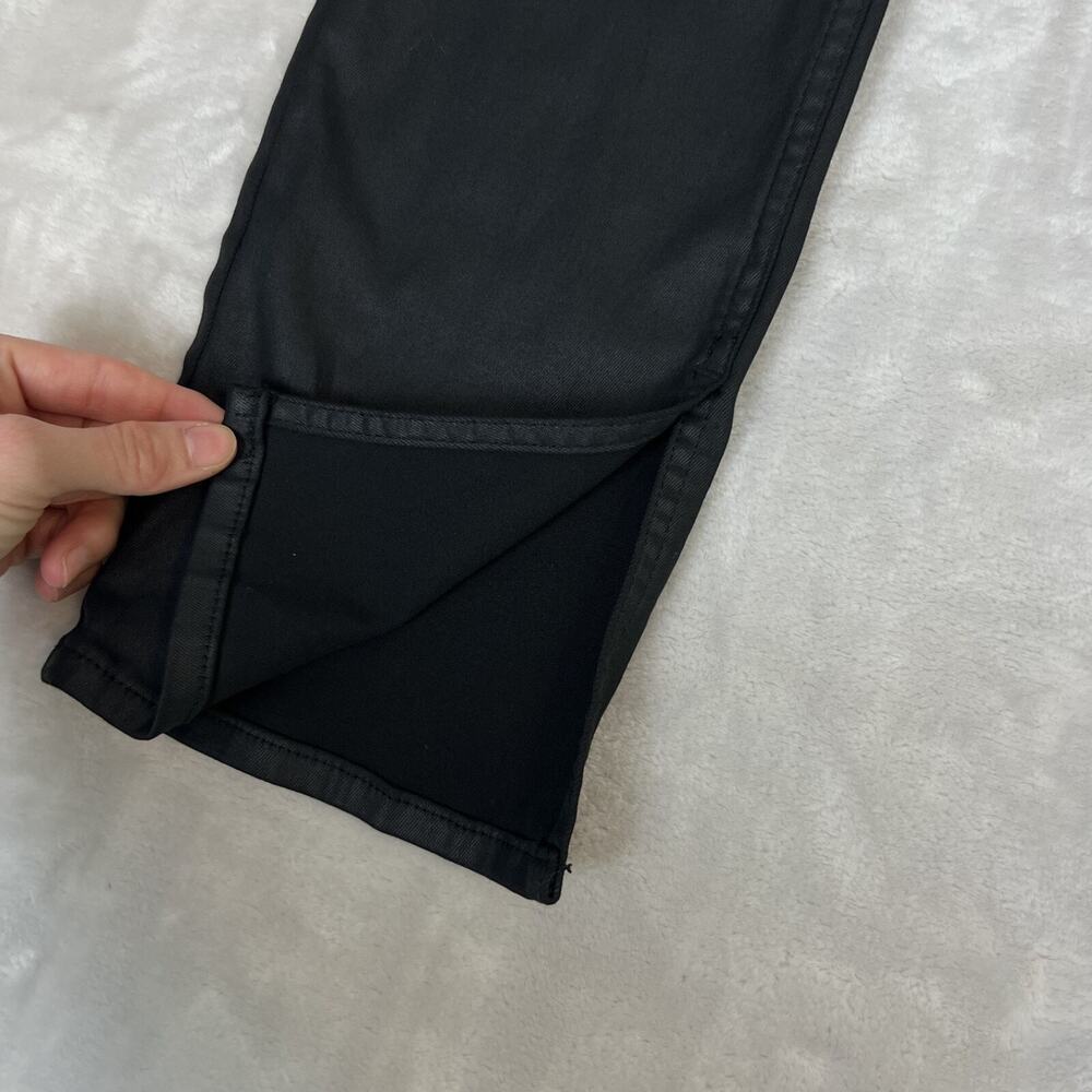 Abercrombie Fitch‎ Pants Womens 28/6 XS Black 90s Slim Straight Ultra High Rise - Picture 7 of 13